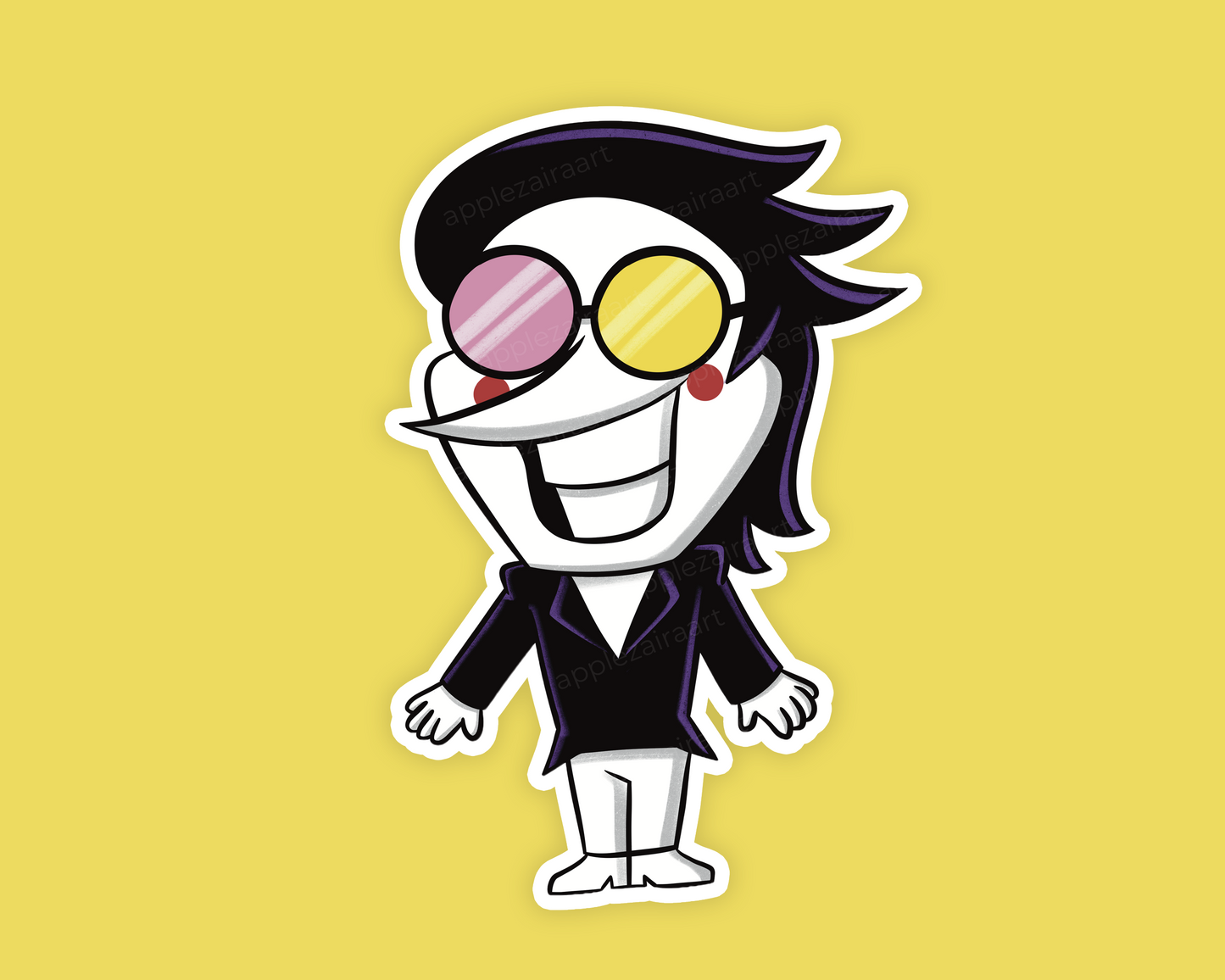 Deltarune Spamton Sticker