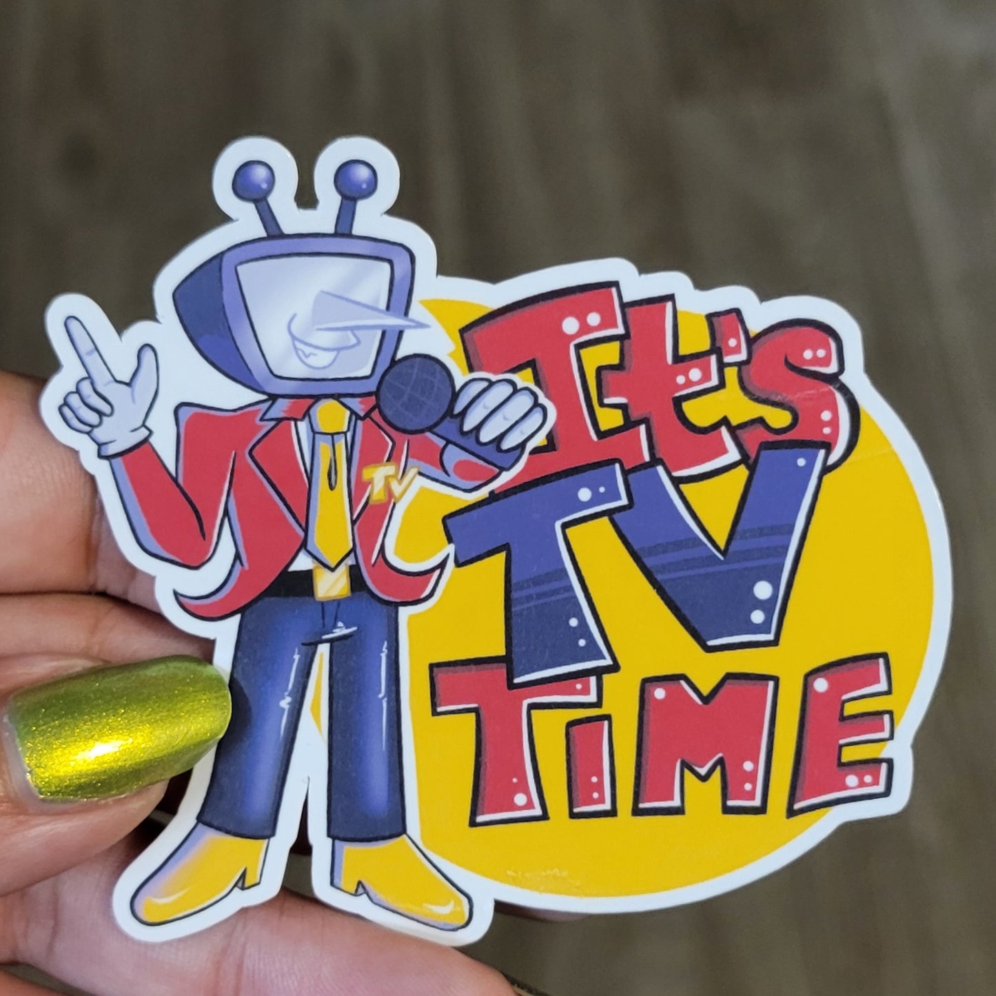 Mr. Ant Tenna Sticker
