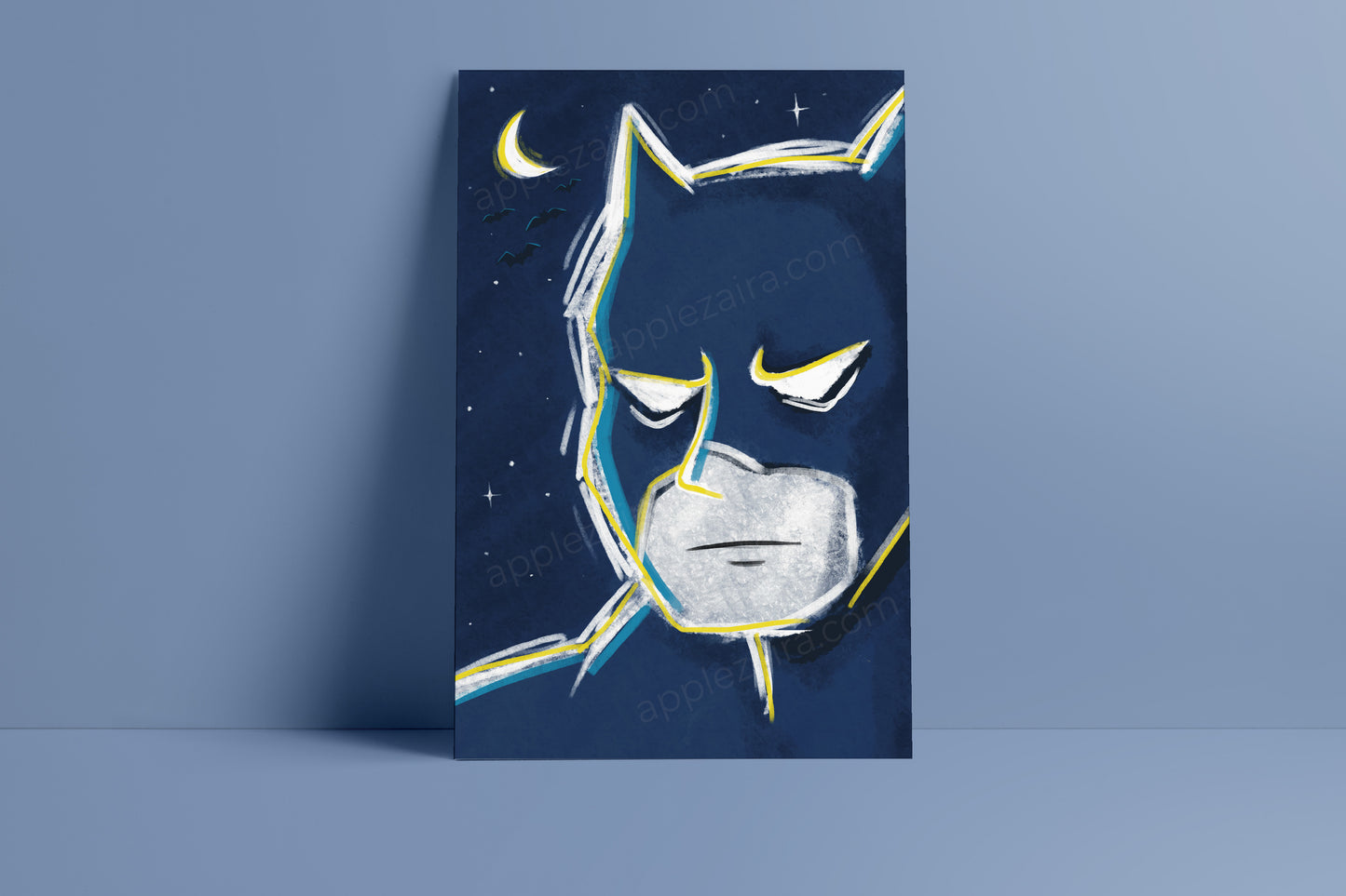 Batman Chalk Poster
