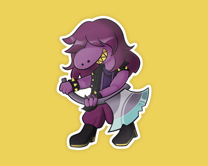 Deltarune Susie Sticker