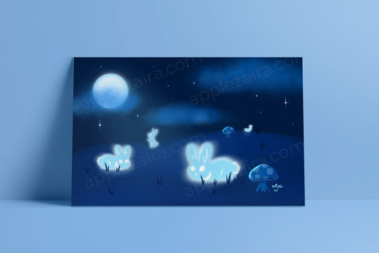 Ghost Bunnies Poster