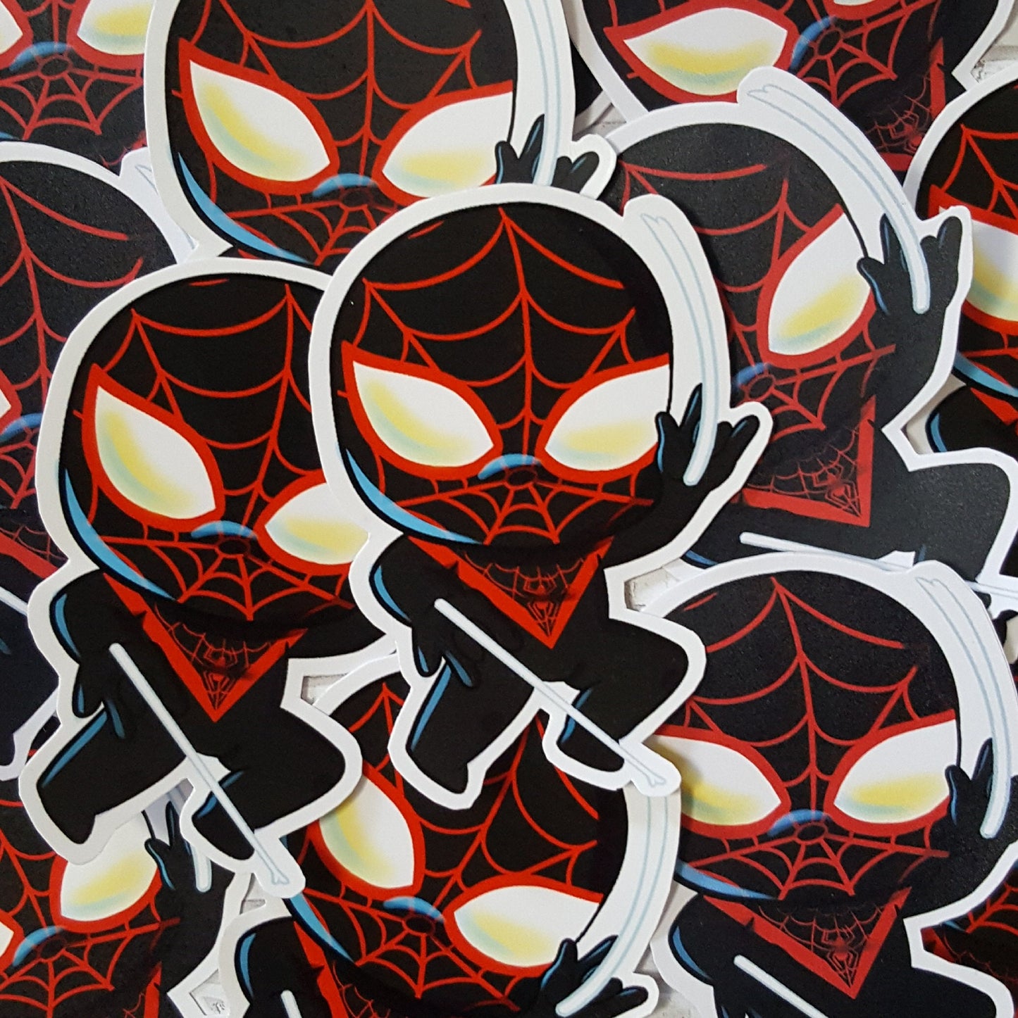 Ultimate SpiderMan Miles Morales Sticker