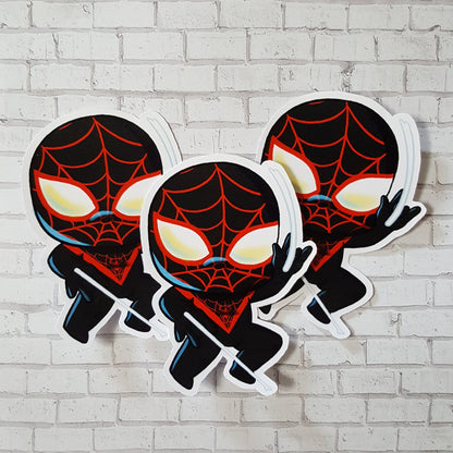 Ultimate SpiderMan Miles Morales Sticker