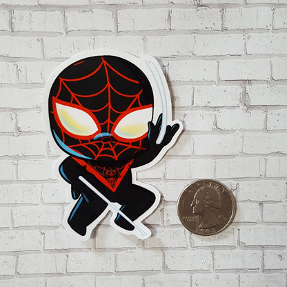 Ultimate SpiderMan Miles Morales Sticker