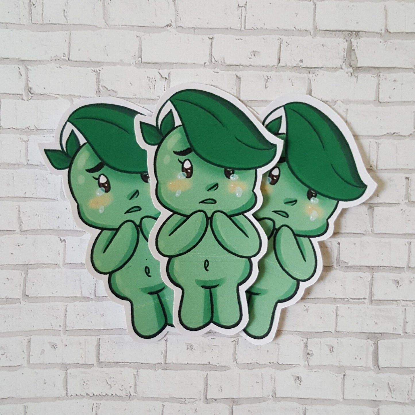 Plant Child | Cute Crying Mandrake | Vinyl Sticker