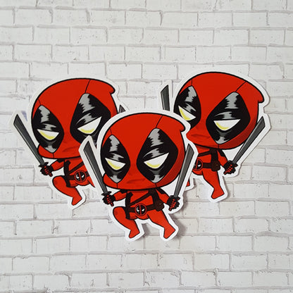 Deadpool Cute Chibi Sticker