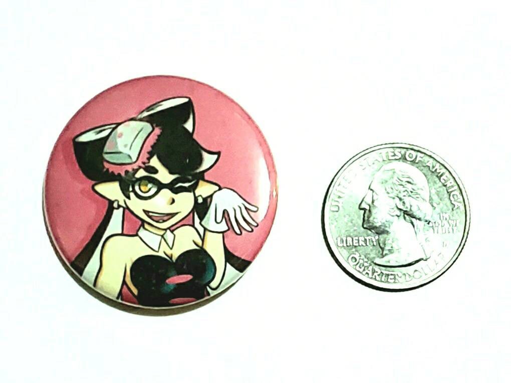 Splatoon Squid Sisters | Splatoon 2 Off the Hook | Salmon Run Golden Power Egg | Pinback Buttons