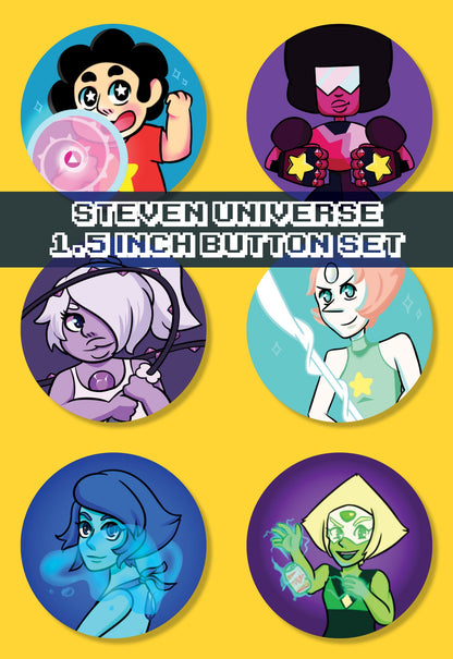 Steven Universe Pinback Button Pack