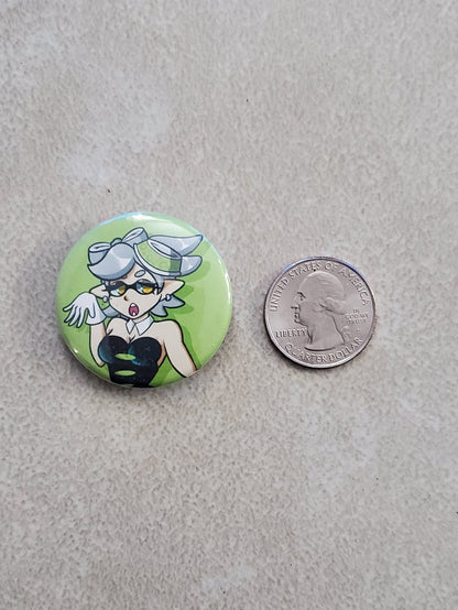 Splatoon 1 & 2 Squid Sisters and Salmon Run Golden Power Egg Magnet Pack