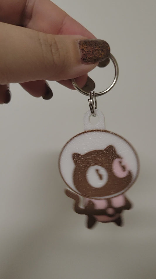 Cookie Cat Steven Universe Keychain
