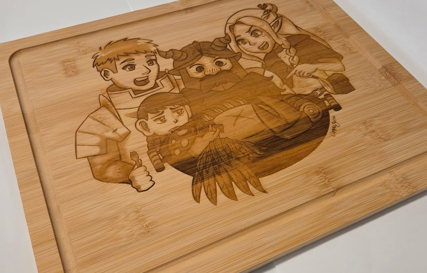 Dungeon Crawling Cooks Cutting Board