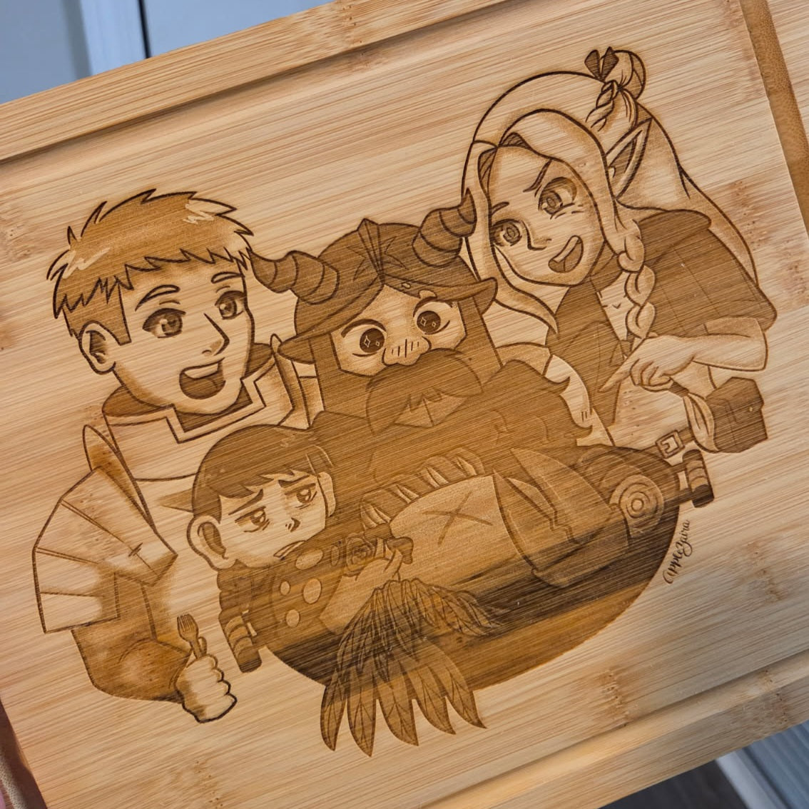 Dungeon Crawling Cooks Cutting Board